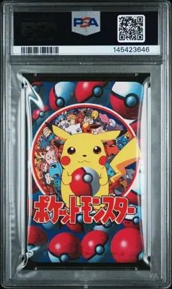 PSA 10 POLIWAG/POLIWHIRL/POLIWRATH/CHANSEY 7 Of Clubs Televi-Kun P/C Pokemon - Image 2