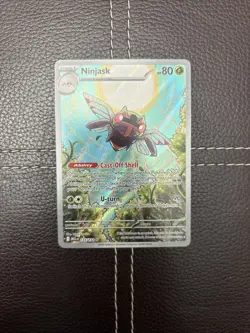 Pokemon TCG - Ninjask - 137/132 - Mega Evolution - NM Illustration Rare - Image 1
