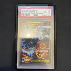 Pokemon Mega Charizard X ex 125/094 Phantasmal Flames PSA 10 - Image 3