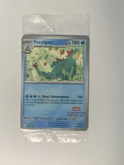 Pokemon Illustration Contest 2024 Promo Pack [Feraligatr Pikachu Toxtricity EX] - Image 1