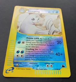 Dewgong - Skyridge - 7/144 - Reverse Holo - 2003 - Pokemon - e-Reader - LP - Image 2