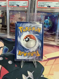 POKEMON PIKACHU IR SCARLET AND VIOLET BLACK STAR PROMO #027 SEALED HOLO - Image 2