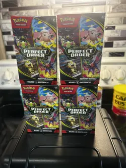 Pokemon TCG: Mega Evolution-Perfect Order Booster Bundle (6 Packs) New Sealed - Image 4