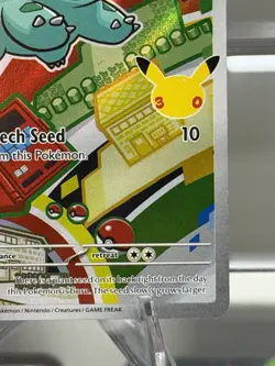 Bulbasaur 037 - Pokemon TCG - Mega Evolution Illustration Black Star Promo Holo - Image 5