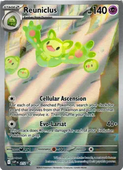 Pokemon TCG Reuniclus Promo Black Bolt & White Flare SVP 212 NM - Image 1