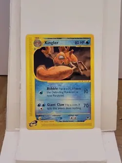 Kingler 50/165 Non-Holo Rare Expedition Base Set Pokemon TCG E-Series Vintage - Image 1