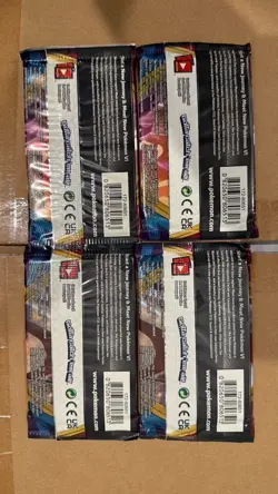 Pokemon TCG Sword and Shield (Lot of 4) Booster Packs NEW Sealed - Image 2