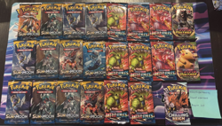 Pokemon Pack Lot 12 S&M Base, 8 Battle Styles, 2 Vivid Voltage, 1 Chilling Reign - Image 1
