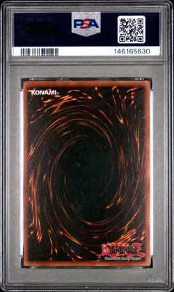 2002 Yu-Gi-Oh! LOB #119 Pot of Greed PSA 8 NM-MT - Image 2