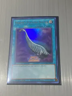 ** HARPIE'S FEATHER DUSTER ** 1ST EDITION ULTRA RARE MAMA-EN076 MINT/NM YUGIOH! - Image 1