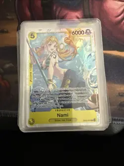 One Piece CCG Nami Nami Super Rare Foil Card EB-03 English - Image 3
