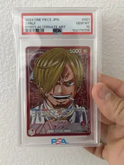 One Piece Sanji Leader Alt Art PRB01-001 Premium Booster Japanese - Image 1