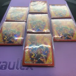 x70 One Piece DEVIL FRUITS COLLECTION VOL. 2 Sabo & Luffy Deck Sleeves -70 Total - Image 2