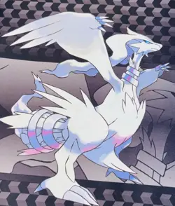 POKEMON PLAY MAT ULTRA PRO BLACK WHITE DRAGON RESHIRAM & KYUREM RUBBER PLAYMAT - Image 3
