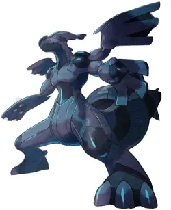 POKEMON PLAY MAT ULTRA PRO BLACK WHITE DRAGON RESHIRAM & KYUREM RUBBER PLAYMAT - Image 4