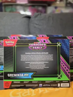 Pokemon TCG - Shrouded Fable Greninja Ex Special Illustration Collection box - Image 3