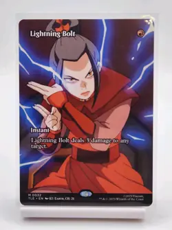 Lightning Bolt Mythic #0032 (Borderless Non-Foil) Avatar: TLA Eternal-Legal NM - Image 1