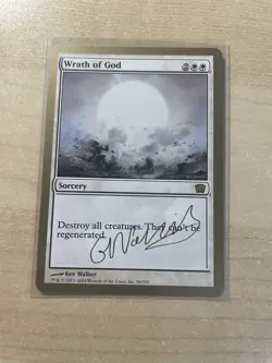 Wrath of God - 2004 Gabriel Nassif (8ED) (LP) World Championship WCD Magic MTG - Image 1