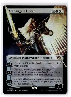 Archangel Elspeth (Borderless) 320 March of the Machine Foil NM - Image 1