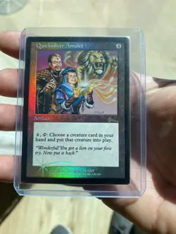 Quicksilver Amulet - FOIL - Urza’s Legacy 1999 NM - Magic The Gathering - Mtg - Image 1