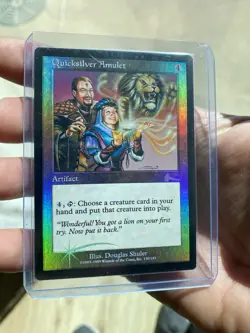 Quicksilver Amulet - FOIL - Urza’s Legacy 1999 NM - Magic The Gathering - Mtg - Image 2