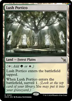 Lush Portico [MKM - 263] - NM [Foil] TCG MTG - Image 1