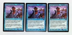 MTG - Magic The Gathering - Flooded Shorline X 3 - Visions- NP/LN! - Image 1