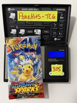 (HEAVY)🔥 22.57g Pokemon TCG Surging Sparks Booster Pack Factory Sealed✅ - Image 1