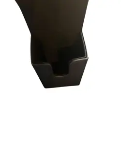 Pokemon TCG Card Game Black Deck Box Grass Leaf Type Leather Collection Storage - Image 4