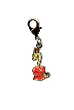 Hydrapple 1019 Keychain CHARM National Pokedex Collection Pokemon Japan Original - Image 1