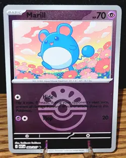 Marill 083/217 Reverse Holo Friend Ball Ascended Heroes Pokemon TCG - Near Mint - Image 1