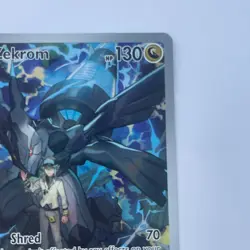 POKEMON N's Zekrom - Holo Promo ME: Mega Evolution Promo 031 NM - Image 3