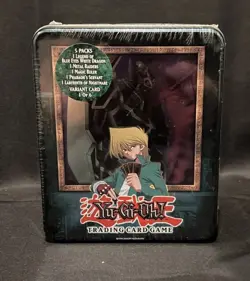 2003 Yugioh Collector Tin, Joey/ Iron Knight , MINT!, Fact Sealed &Case Fresh K2 - Image 1