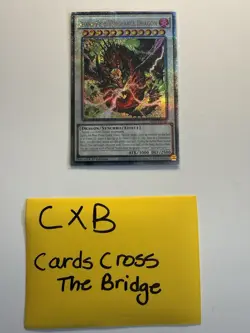 Yu-Gi-Oh! ALIN-EN040 Quarter Century Secret Rare Snake-Eyes Vengeance Dragon - Image 2