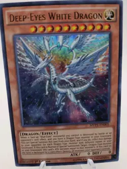 Yu-Gi-Oh! TCG Deep-Eyes White Dragon MVP1-EN005 1st Edition Holographic - Image 1