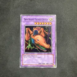 NM Twin-Headed Thunder Dragon MRD-120 (Yu-Gi-Oh / English TCG / 1st Edition) - Image 1