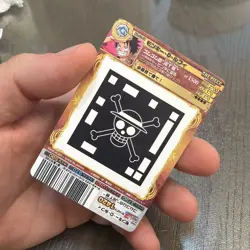 🔥📈One Piece AR Carddass Monkey D Luffy Wanted 02 Berry Match 2011 Bandai Rare - Image 2