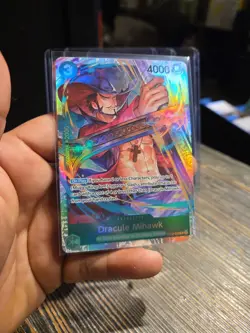 Starter Deck 12: Zoro and Sanji Foil Dracule Mihawk SR #ST12-003 One Piece TCG - Image 3