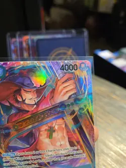 Starter Deck 12: Zoro and Sanji Foil Dracule Mihawk SR #ST12-003 One Piece TCG - Image 5