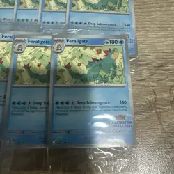 Pokemon TCG Illustration Contest 2024 Sealed Pack Lot Of 18 Feraligatr Pikachu - Image 2
