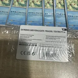 Pokemon TCG Illustration Contest 2024 Sealed Pack Lot Of 18 Feraligatr Pikachu - Image 3