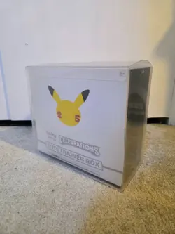 Pokemon Celebrations ETB Elite Trainer Box 2021 Sealed with case - Image 1