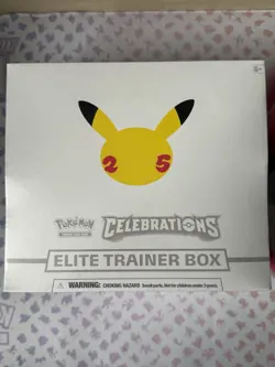 Pokemon TCG Celebrations Elite Trainer Box New and Sealed - Image 1
