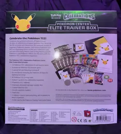 Pokemon TCG: Celebrations Pokemon Center Elite Trainer Box 820650809866 - Image 2