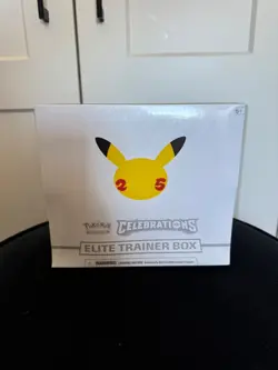 Pokemon Celebrations TCG Elite Trainer Box 25th Anniversary Edition New Sealed 1 - Image 1