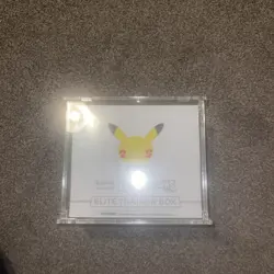 Pokemon Celebrations TCG Elite Trainer Box 25th Anniversary Edition, New Sealed - Image 1