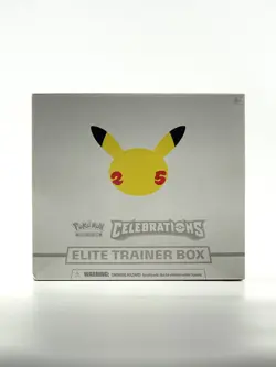 Pokemon TCG Celebrations Elite Trainer Box ETB –25th Anniversary –Factory Sealed - Image 1