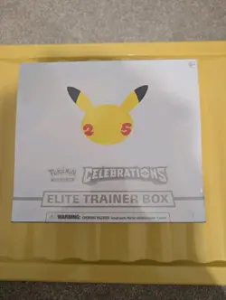 Pokemon TCG Celebrations 25th Anniversary Elite Trainer Box ETB New Sealed - Image 1