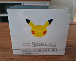 Pokemon TCG Celebrations Elite Trainer Box 25th Anniversary Sealed - Image 1