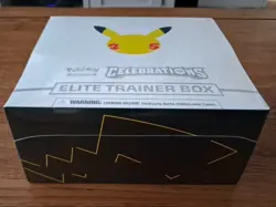 Pokemon TCG Celebrations Elite Trainer Box 25th Anniversary Sealed - Image 3